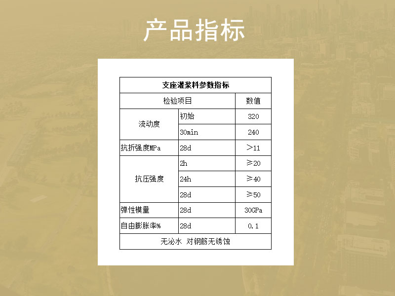 日照支座灌浆料厂家